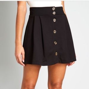 ModCloth Pretty Knit button up skirt